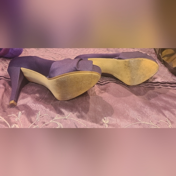 Michaelangelo Diana rhinestone high heel size 8.5 - Picture 3 of 3